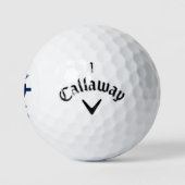Vlinderdas Usher Golfballen (Logo)