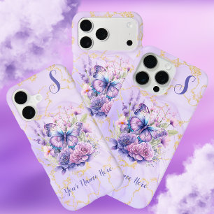 Vlinderdroom in Paars iPhone 11 Hoesje