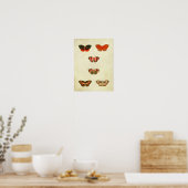 vlinderdruk 256 poster (Keuken)