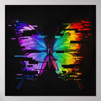 Vlindereffect Wandkunst Poster
