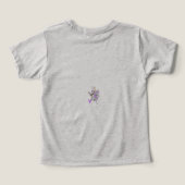 Vlinderfee Tattoo Vector –  bloemkunst (Design achterkant)