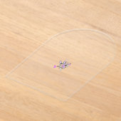 Vlinderfee Tattoo Vector –  bloemkunst Acryl Uitnodigingen (Laagn)