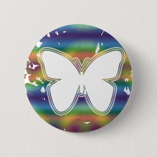 vlindergolven ronde button 5,7 cm (Voorkant)