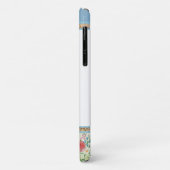 Vlindergrens (blauw) Case-Mate iPhone case (Achterkant/links)
