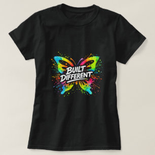 Vlinderhemd 'Built Different' 0047699-FB T-shirt