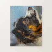 Vlinderhond Legpuzzel (Verticaal)