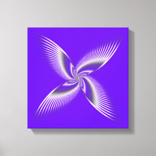 vlinderillusie canvas afdruk