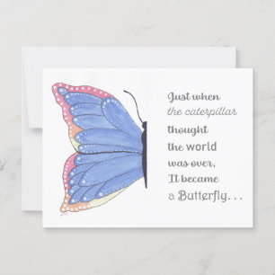 vlinderinspiratie briefkaart