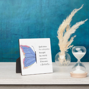 vlinderinspiratie fotoplaat