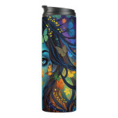 vlinderkamermeisje thermosbeker (Geroteerd rechts)