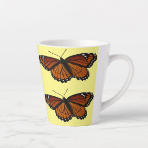 Vlinderkoning Vlinder Schoon Natuur Fotografie Latte Mok