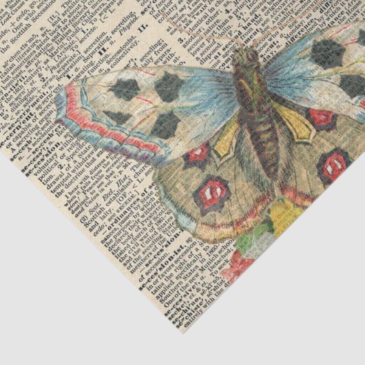 vlinderkranten ontkoppelen tissuepapier (Detail)