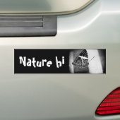 vlinderkruising bumpersticker (Op auto)