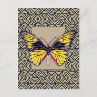  vlinderkunst briefkaart