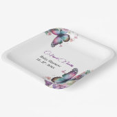 Vlinderkussen & baby Wishes Papier Bord (Gebogen)