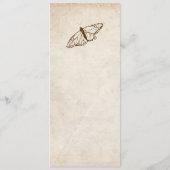 vlindermenu menu (Achterkant)