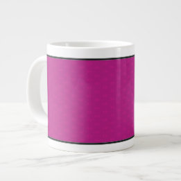 Vlindermin | Magenta Kant Rand Extra Grote Beker
