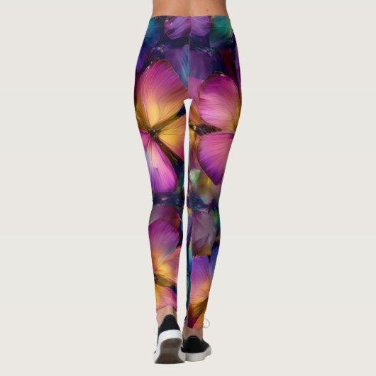Vlindermirage leggings (Achterkant)