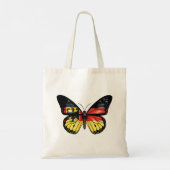 Vlindermonarchvlag van Duitsland Tote Bag (Achterkant)