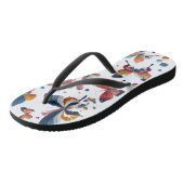 Vlindermosflap Teenslippers (Schuin)