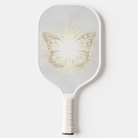 vlinderontwerp pickleball paddle (Achterkant)