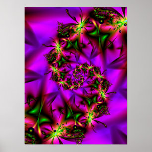 Vlinderontwerp Poster