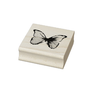 Vlinderontwerp Rubberstempel