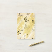 Vlinderpatroon 10 post-it® notes (Op bureau)