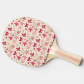 vlinderpatroon 2 tafeltennisbatje (Zijkant)