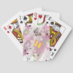 Vlinderpatroon 7 pokerkaarten