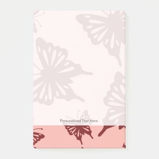 vlinderpatroon post-it® notes (Voorkant)
