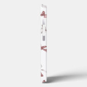 vlinderpatroon telefoonhoesje Case-Mate iPhone case (Achterkant / Links)