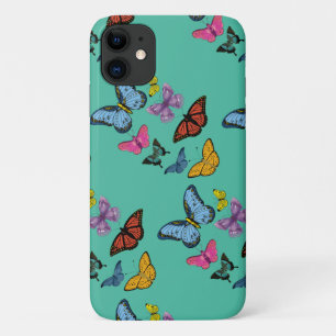 Vlinderpatroon textuur iPhone 11 hoesje