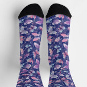 Vlinderpatroon van de Sokken van de bemanning (Top)