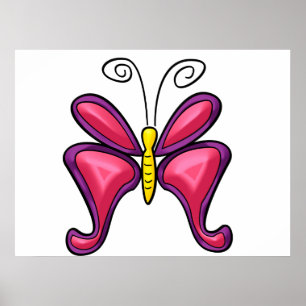 Vlinderposter Poster