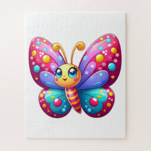 🧩🦋Vlinderpuzzel – Kleurrijke Natuur-Inspiratie Legpuzzel