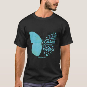 Vlinderreligieuzen Filippenzen 4 13 Christelijke v T-shirt