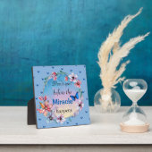 Vlinders & Bloemen Positieve Mindset Quote Fotoplaat (Insitu)