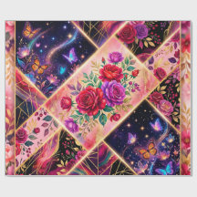 Vlinders, Bloemendromen & Gouden Elegantie