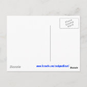 Vlinders Briefkaart (Achterkant)