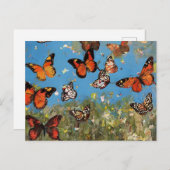 Vlinders Briefkaart (Voorkant / Achterkant)