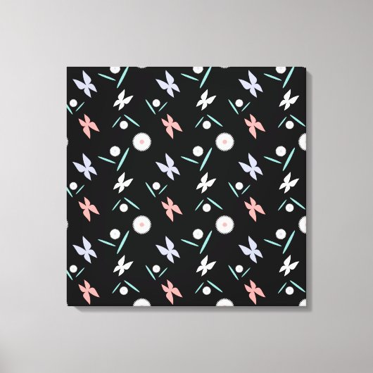Vlinders Canvas Afdruk (Voorkant)