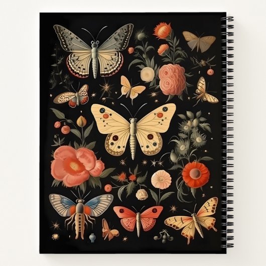  Vlinders Compositie Notitieboek (Achterkant)