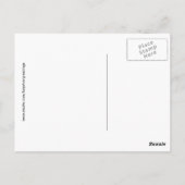 Vlinders dank u briefkaart (Achterkant)