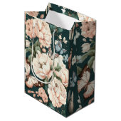 Vlinders en bloemen medium cadeauzakje (Voorkant Gekanteld)