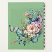 Vlinders en bloemen Planner (Achterkant)