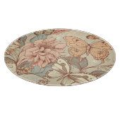 Vlinders en bloemen snijplank (Hoek)