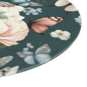 Vlinders en bloemen snijplank (Hoek)