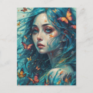 Vlinders en Blues Series 1 Briefkaart