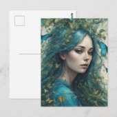 Vlinders en Blues Series 5 Briefkaart (Voorkant / Achterkant)